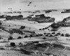 Omaha Beach After D-Day. Protected By Barrage Balloons History - Item # VAREVCHISL037EC215