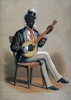 African American Man Playing The Banjo History - Item # VAREVCHCDLCGAEC230