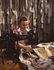 Woman War Worker Stitching Harnesses At The Pioneer Parachute Company Mills. During World War 2 History - Item # VAREVCHISL036EC892