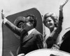 1972 Us Presidency. President Richard Nixon And First Lady Patricia Nixon Wave To Crowd Prior To Boarding Air Force 1 For Their Departure To Hawaii History - Item # VAREVCPBDRINIEC029