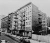 East Harlem Street And Large Tenement Apartment Building At 311 East 100Th Street In New York City. 1964. History - Item # VAREVCHISL033EC676