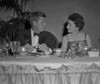 Senator John Kennedy In Conversation With Lady Bird Johnson At A Democratic 100 Dinner At Sheraton Park Hotel In Washington History - Item # VAREVCHISL033EC072