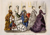 Women'S Fashions From 'Godey'S Lady'S Book' For February History - Item # VAREVCH4DFASHEC044