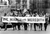Demonstrators In The Bronx Show Their Support For Civil Rights Leader James Meredith After He Was Shot During His March Against Fear. Courtesy Csu ArchivesEverett Collection History - Item # VAREVCHBDCIRICS035
