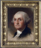Portrait Of George Washington 1732-1899 By Thomas Sully. 1820. History - Item # VAREVCHISL031EC013