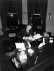 President John F Kennedy In The Oval Office During The Cuban Missile Crisis History - Item # VAREVCPBDJOKEEC024