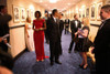President Obama And Michelle Obama Wait At The Washington Hilton Hotel In Moments Before Taking The Stage At The White House Correspondents Association Dinner. May 1 2010. History - Item # VAREVCHISL025EC060
