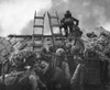 U.S. Marines Use Scaling Ladders To Storm Ashore At Red Beach In The Amphibious Invasion Of Inchon. Sept. 15 History - Item # VAREVCHISL038EC276