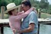 President Ronald And Nancy Reagan In An Affectionate Pose At Their Santa Barbara History - Item # VAREVCHISL008EC263 President Ronald And Nancy Reagan In An Affectionate Pose At Their Santa Barbara History - Item # VAREVCHISL008EC263