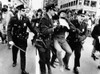 Protester Arrested At President Richard Nixon'S 1973 Inauguration. Police Drag Away An Antiwar Demonstrator From The Inaugural Parade. Jan 20 History - Item # VAREVCCSUA000CS684