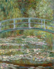 Bridge Over A Pond Of Water Lilies Fine Art - Item # VAREVCHISL044EC624