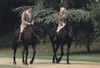 President Reagan And Queen Elizabeth Ii Horseback Riding At Windsor Castle England. June 8 1982. Po-Usp-Roy-Reagan-Er2Na-12-0120M History - Item # VAREVCHISL023EC108