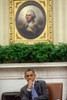 President Barack Obama Listens To Advisors In The Oval Office. Aug. 18 History - Item # VAREVCHISL039EC809