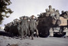 U.S. Infantry In Vehicles Advance To Bastogne History - Item # VAREVCHISL037TX270