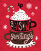 Festive Holiday Cocoa Seasons Greetings Poster Print by Michael Mullan - Item # VARPDX37960