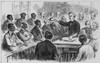 A Racially Integrated Jury In The U.S. South In 1867. During Reconstruction History - Item # VAREVCHISL014EC068