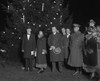 President Calvin Coolidge And First Lady Grace At The Lighting Of The National Christmas Tree. Dec. 24 History - Item # VAREVCHISL041EC007