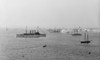 The Great White Fleet. U.S. Battleships Saluting The Mayflower History - Item # VAREVCHISLOO1EC234
