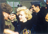 Marilyn Monroe Wearing A Jacket With The 'Mosquito' Patch Of The 6147Th Tactical Control Group. Ca. Feb. 18-22 History - Item # VAREVCHISL038EC466