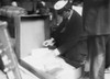 Customs Officer Inspecting Luggage Of A Passenger At The Norddeutscher Lloyd Pier In New York City. Ca. 1909 Lc-Dig-Ggbain-04210 History - Item # VAREVCHISL023EC076