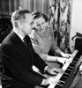 Senator Harry Truman At The Piano With His Daughter Margaret. April 15 History - Item # VAREVCCSUA000CS122