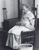 Eldress Fannie Estabrook Knitting At The Hancock Shaker Village Near Pittsfield History - Item # VAREVCHISL036EC012