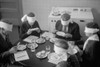 Blindfolded Meat Testers Sampling Meats Produced On An Experimental Farm In Prince George'S County History - Item # VAREVCHISL033EC229