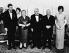 Reception At Schoenbrunn Palace During The June 1961 Vienna Summit Between U.S. And Soviet Union. L-R President John Kennedy History - Item # VAREVCCSUB001CS543