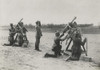 German Soldiers On The Eastern Front Aiming Anti-Aircraft Machine Guns During World War 1 History - Item # VAREVCHISL044EC236