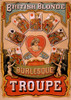 British Blondes Troupe Introduced Burlesque To The U.S. During Their 1868 American Tour. This 1870 Poster Advertised The Wit And Fun Of Their Burlesque Show. History - Item # VAREVCHISL007EC463