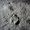 Apollo 11 Boot Print On The Moon. July 20 History - Item # VAREVCHISL033EC801