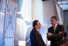 Barack Obama Talks With President Asif Ali Zardari Of Pakistan Before A Meeting On Afghanistan. They Were Attending A Nato Summit In Chicago History - Item # VAREVCHISL039EC718