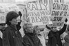 Women Outside The U.S. Capitol Holding Signs Against Sexual Harassment History - Item # VAREVCHISL040EC622