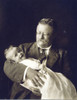 Theodore Roosevelt Smiling As He Holds His Grandchild History - Item # VAREVCHISL002EC138