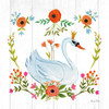 Swan Love I Poster Print by Farida Zaman - Item # VARPDX38747