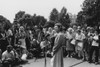 First Lady Betty Ford Holds An Impromptu Press Conference Outside The White House. 1974-76. History - Item # VAREVCHISL030EC055
