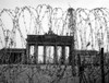 Berlin'S Brandenburg Gate. The Barbed Wire Is On The Wester N Side History - Item # VAREVCCSUA001CS654