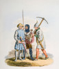 Soldiers Of The Reign Of Henry Iii. Hand-Colored Engraving History - Item # VAREVCH4DSOLDEC001