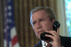 President George W. Bush On Telephone To Ny Gov. George Pataki And Nyc Mayor History - Item # VAREVCHISL039EC893