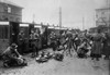 World War 1. French Troops Equipped For Battle At A Train Station. Possibly During The Battle Of The Marne. Ca. September 6-12 History - Item # VAREVCHISL034EC867