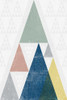 Mod Triangles Iii Soft Poster Print by Michael Mullan - Item # VARPDX33794