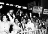 Families Waving As They Greet The Troop Ship Of The Pow'S Returning From The Korean War. August 23 History - Item # VAREVCHISL038EC156