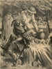 World War 1 Battle Of Belleau Wood. American Soldier Strangling A German Soldier At Belleau Wood Battle During World War I. The U.S. Marines Expelled The Germans After Six Deadly Attacks History - Item # VAREVCHISL043EC981