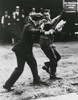 A Striker Dodges Policeman'S Night Stick During San Francisco General Strikes. 1934. The West Coast Waterfront Strike Lasted From May 9 History - Item # VAREVCHISL035EC547
