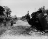 Destroyed U.S. Tank At La Haye-Du-Puits History - Item # VAREVCHISL037EC247