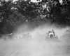 Five Racing Cars Round The Track Bend In A Cloud Of Dust At The Rockville History - Item # VAREVCHISL002EC198