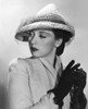 Patricia Morison In Original Model John-Frederics Summer Hat Portrait - Item # VAREVCPBDPAMOEC045