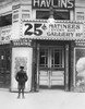 Boy In Front Of A Movie Theater Showing A Film With Beulah Poynter History - Item # VAREVCHCDLCGAEC309