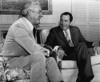 Nixon Presidency. Us President Richard Nixon Chats With Retiring Secretary Of The Treasury John B. Connally History - Item # VAREVCPBDRINIEC102