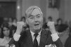 Democratic Senator Daniel Moynihan Speaking To The Senate Committee On Foreign Relations. He Had Resigned As Un Ambassador The Previous Month. March 25 History - Item # VAREVCHISL039EC550